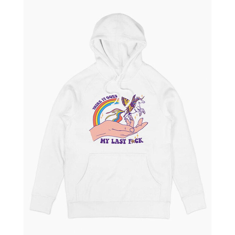 New UNICORNS unicorn niche classic simple European and American style vintage hoodie