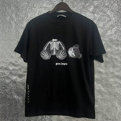 Palm Angel Headless Bear Fish Men's Round Neck T-shirt Angels Summer Loose PA Top Hoodie Short Sleeve (7)