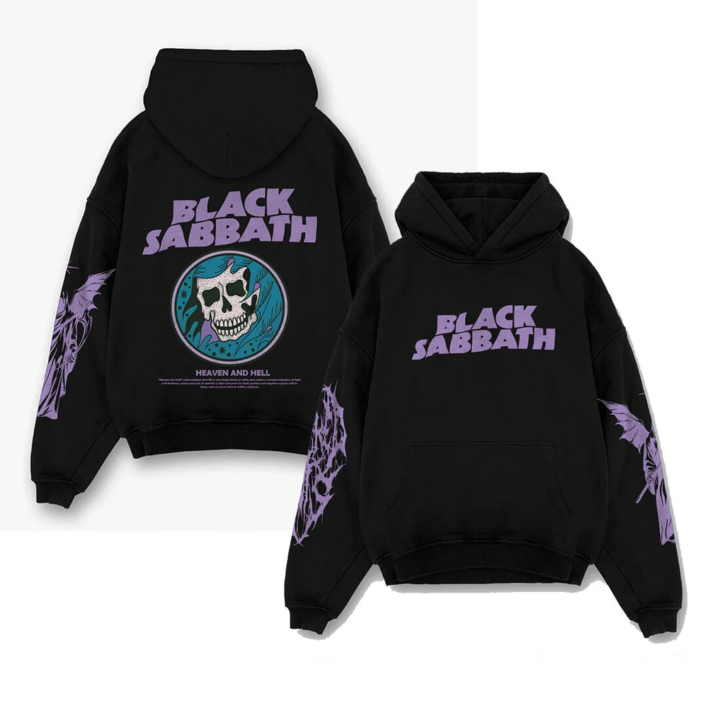 Black Sabbath Heavy Metal Rock Band Black Men's Cotton Hoodie Hoodie Hoodie Hoodie