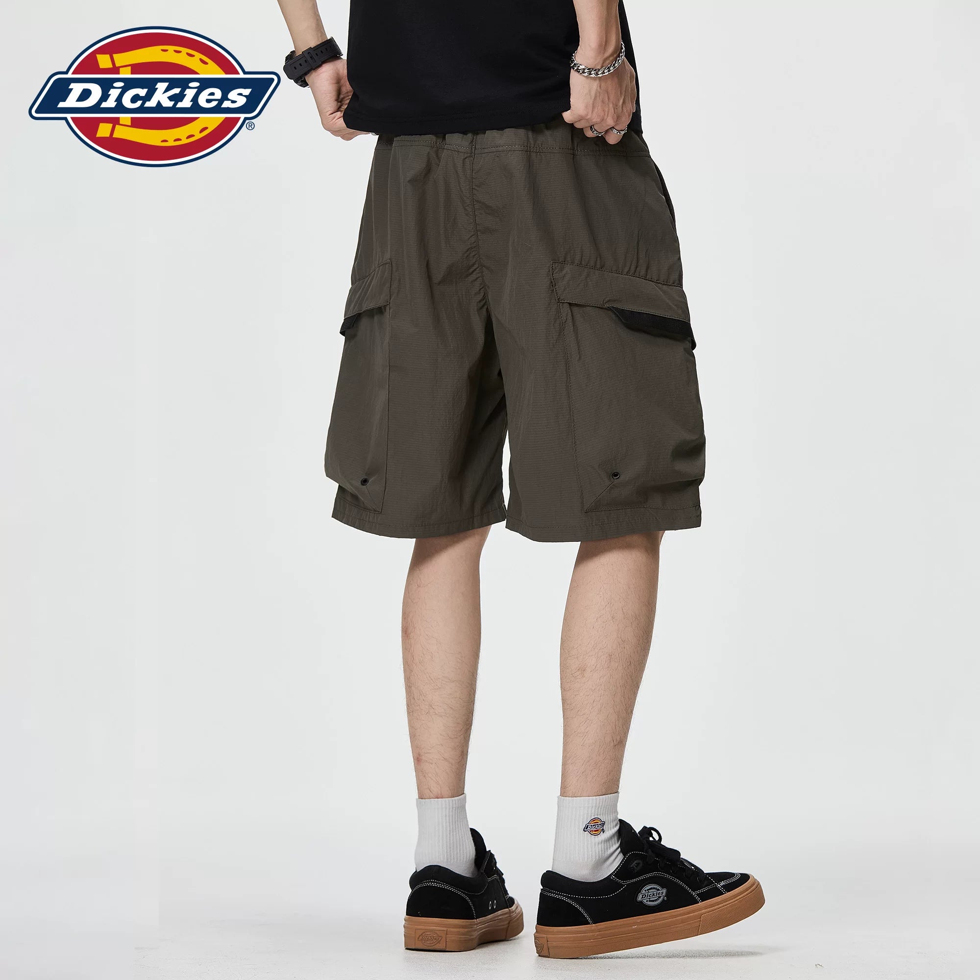 Dickies Cool American workwear shorts for men in summer, thin, loose, straight leg, plus size 5, casual pants M