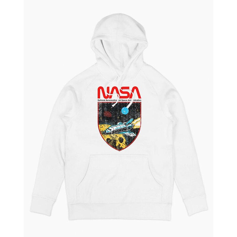 Autumn and Winter NASA PLANETS NASA Planet Europe and America Vintage High Street Loose Hoodie Hoodie