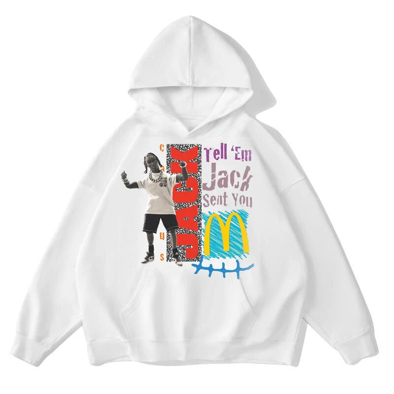 Rapper Travis Scott Travis Scott Owl Pharaoh High Street Hoodie