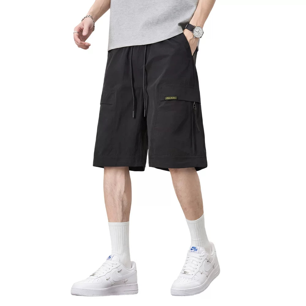 Dickies Emperor Cool Suitable Summer Casual Shorts Men's American Loose Solid Color Straight Black Work Clothes Pentagram Pants M