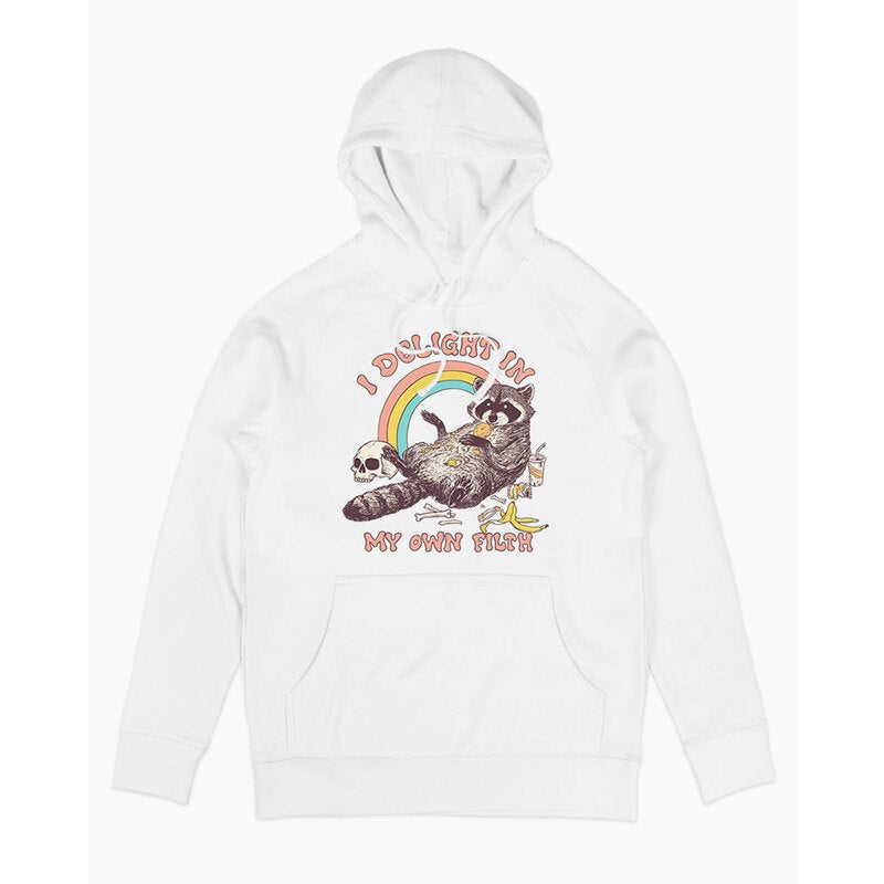 New UNICORNS unicorn niche classic simple European and American style vintage hoodie