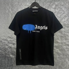 Palm Angel Headless Bear Fish Men's Round Neck T-shirt Angels Summer Loose PA Top Hoodie Short Sleeve (5)