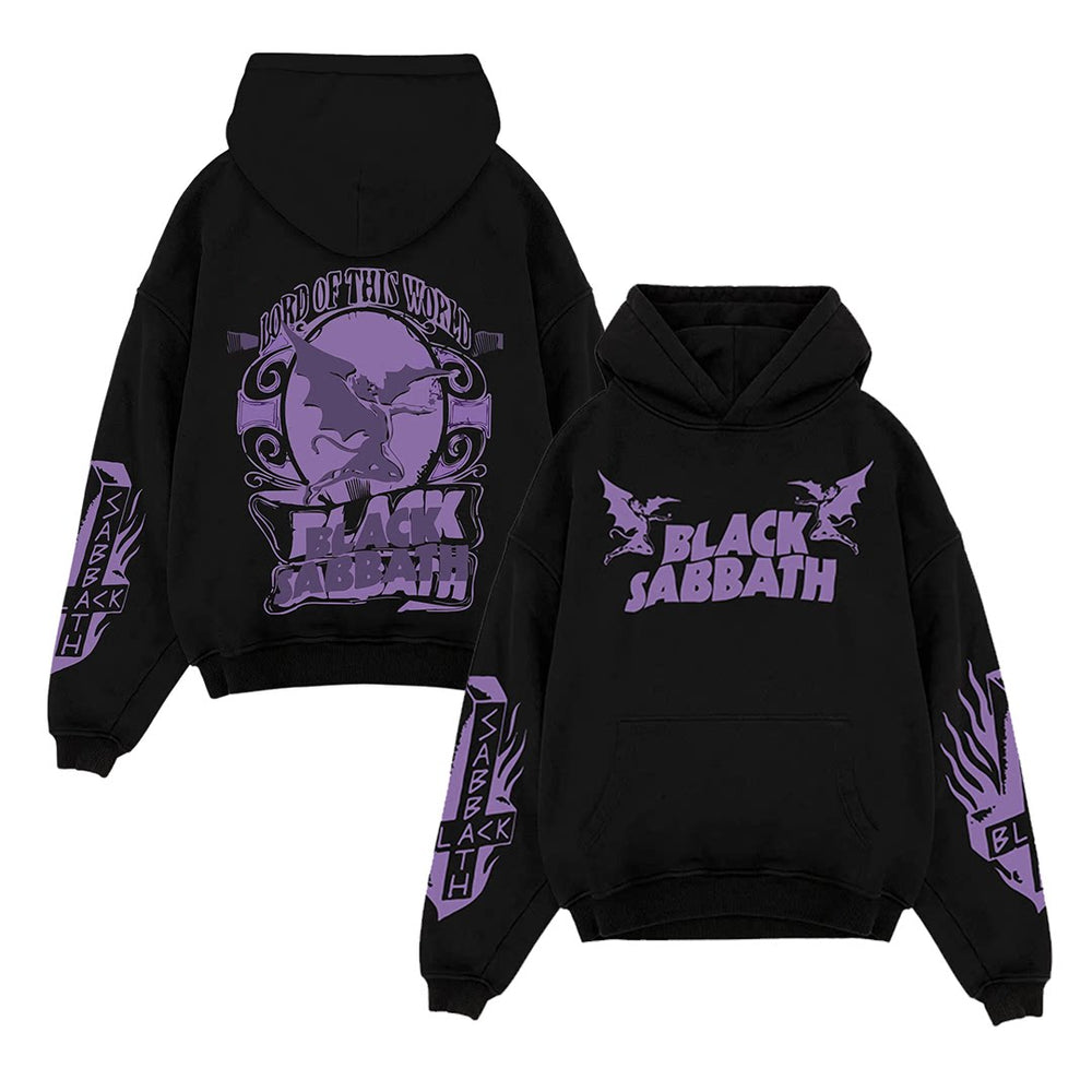 Black Sabbath Heavy Metal Rock Band Black Men's Cotton Hoodie Hoodie Hoodie Hoodie