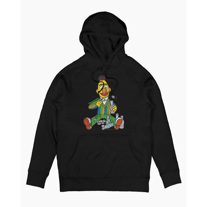 SESAME STREET FRIENDS芝麻街朋友 经典古着高街vintage连帽卫衣