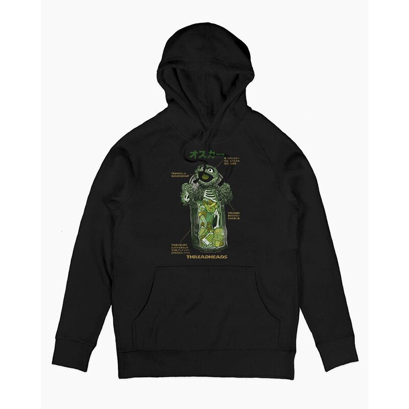 SESAME STREET FRIENDS芝麻街朋友 经典古着高街vintage连帽卫衣