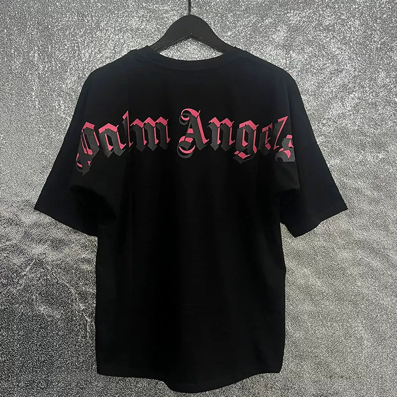 Palm Angel Headless Bear Fish Men's Round Neck T-shirt Angels Summer Loose PA Top Hoodie Short Sleeve (6)