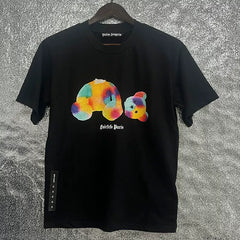 Palm Angel Headless Bear Fish Men's Round Neck T-shirt Angels Summer Loose PA Top Hoodie Short Sleeve (1)