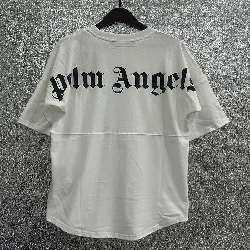 Palm Angel Headless Bear Fish Men's Round Neck T-shirt Angels Summer Loose PA Top Hoodie Short Sleeve (15)