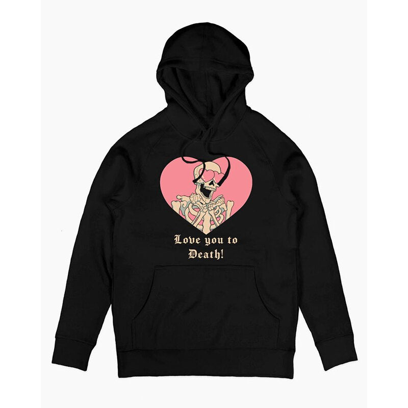 DON'T KILL MY VIBE, don't ruin my mood. American high street vintage hoodie