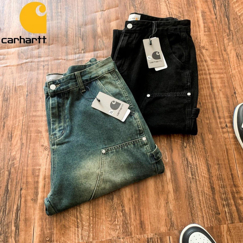 Carhart */Carhart FW23 Autumn New Collection Japanese Mainline Outdoor Workwear Series Washed Jeans