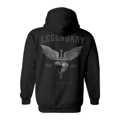 2025 New Bon Jovi American Retro Back Picture Heavy Cotton Warm Men's Hoodie Hoodie