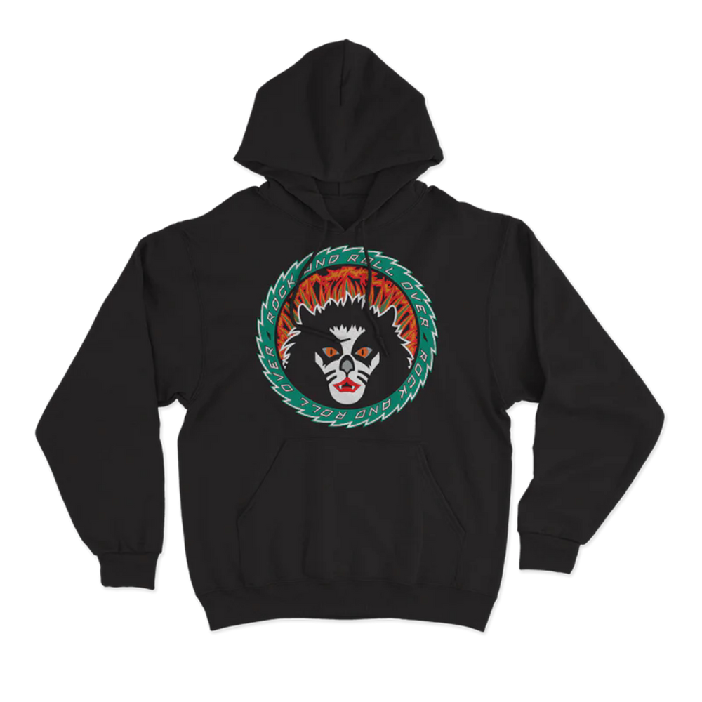 Autumn and Winter Kiss American Retro Rock Heavy Band Dark Men's Cotton Loose Hoodie Hoodie Hoodie Men's Sweatshirt