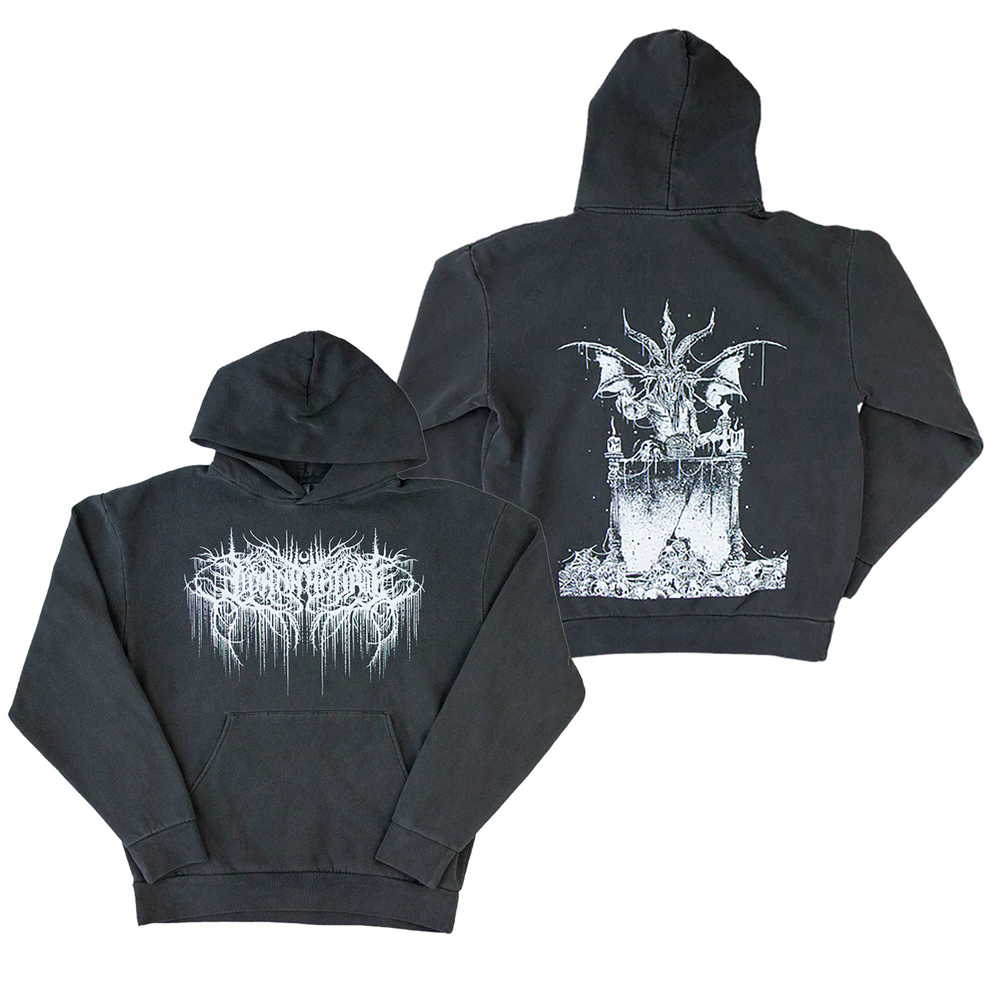 Lorna Shore Black Metal Rock Skeleton American Style Hoodie Sweatshirt Autumn