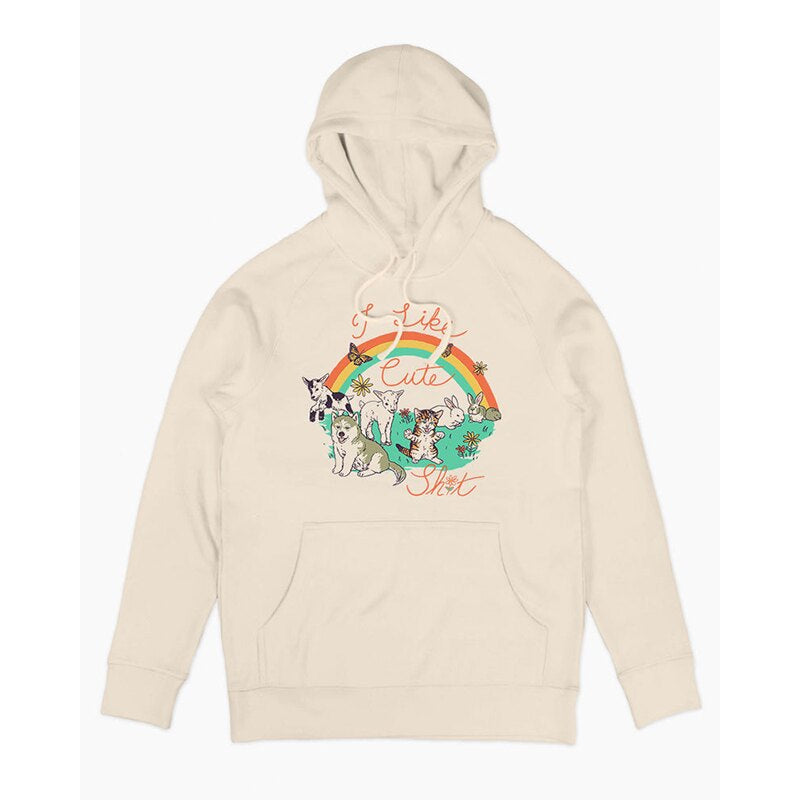 New UNICORNS unicorn niche classic simple European and American style vintage hoodie