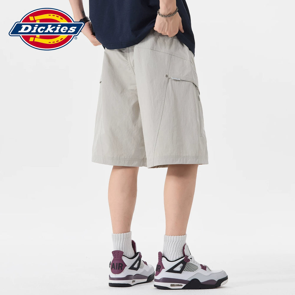 Dickies Cool Summer American Trendy Brand Casual Shorts for Men, Thin, Breathable, Sports Straight Leg Pants Y
