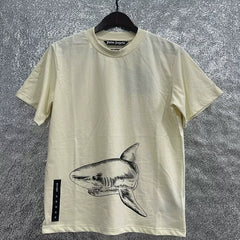Palm Angel Headless Bear Fish Men's Round Neck T-shirt Angels Summer Loose PA Top Hoodie Short Sleeve (19)