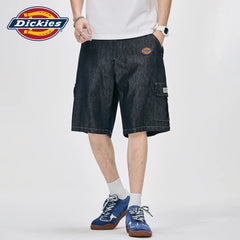 Diesel Dickies work clothes denim shorts men's summer ice silk American retro five quarter pants M