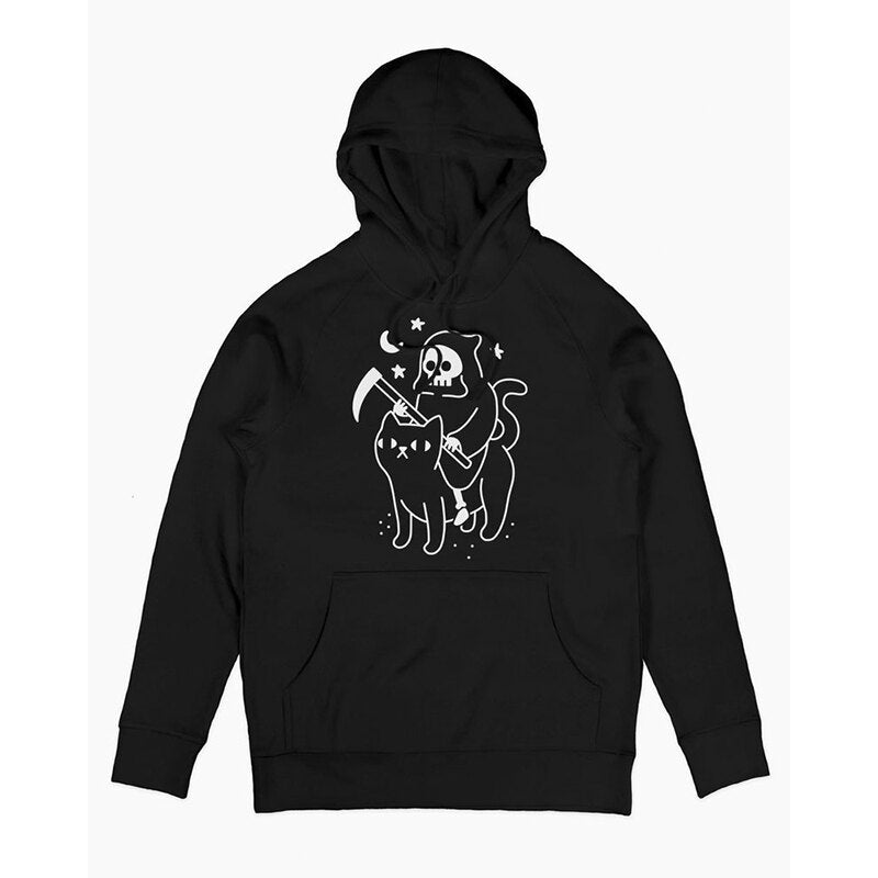 DON'T KILL MY VIBE, don't ruin my mood. American high street vintage hoodie