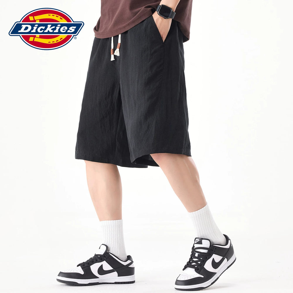 Diesel Dickies men's casual shorts summer thin linen straight leg five quarter pants Y