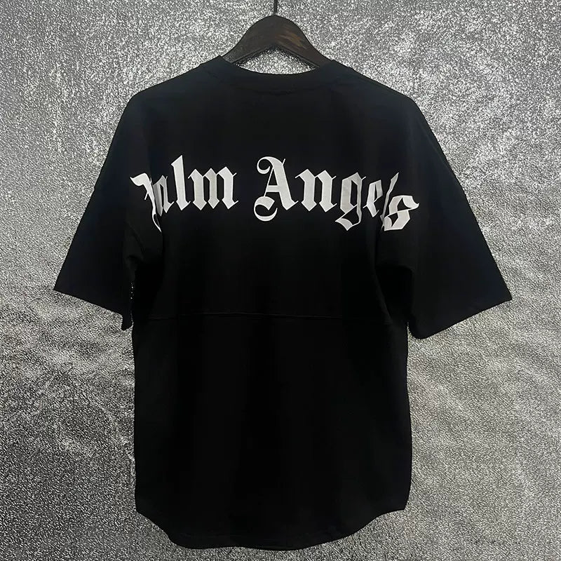Palm Angel Headless Bear Fish Men's Round Neck T-shirt Angels Summer Loose PA Top Hoodie Short Sleeve (6)