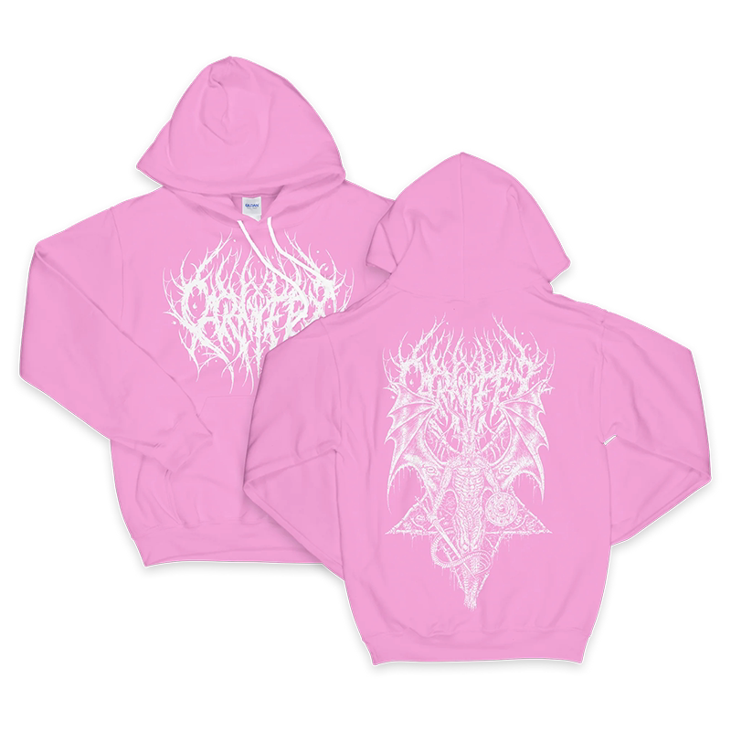 Carnifex Black Gold Dark Rock Series American Trendy Brand Cool Hip Hop Music Men's Hooded Hoodie Autumn