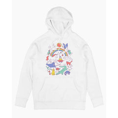 New UNICORNS unicorn niche classic simple European and American style vintage hoodie