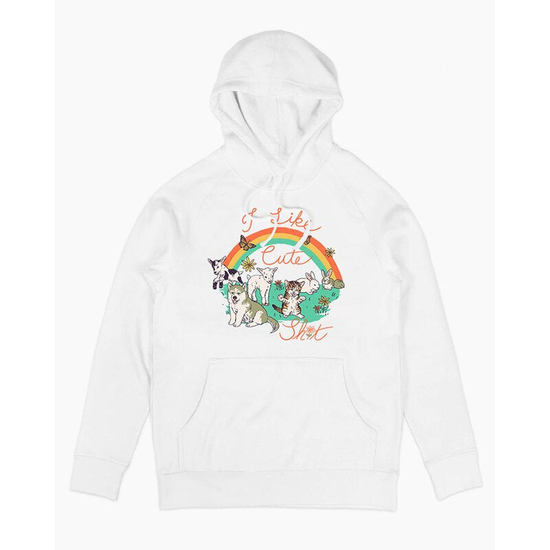 New UNICORNS unicorn niche classic simple European and American style vintage hoodie