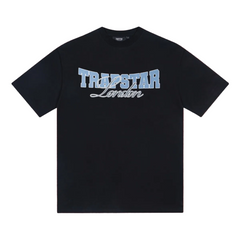 Trapstar London Collegiate Arch Graphic Tee - Black/Blue