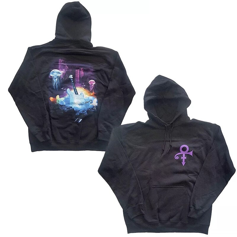 Prince Rogers Nelson American Classic Trade Men's Hooded Hoodie Jacket