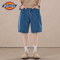 Dickies Emperor Cool Suitable Denim Shorts Men's Summer American Trendy Brand Loose Cotton Washed Straight Leg Pants M