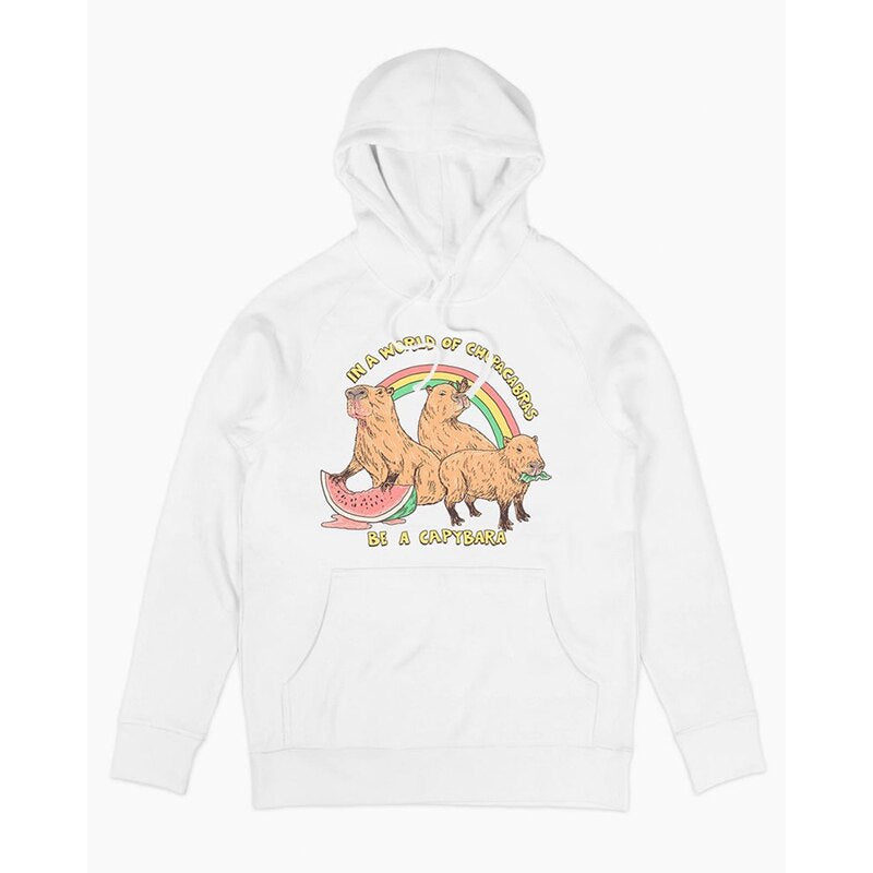 New UNICORNS unicorn niche classic simple European and American style vintage hoodie