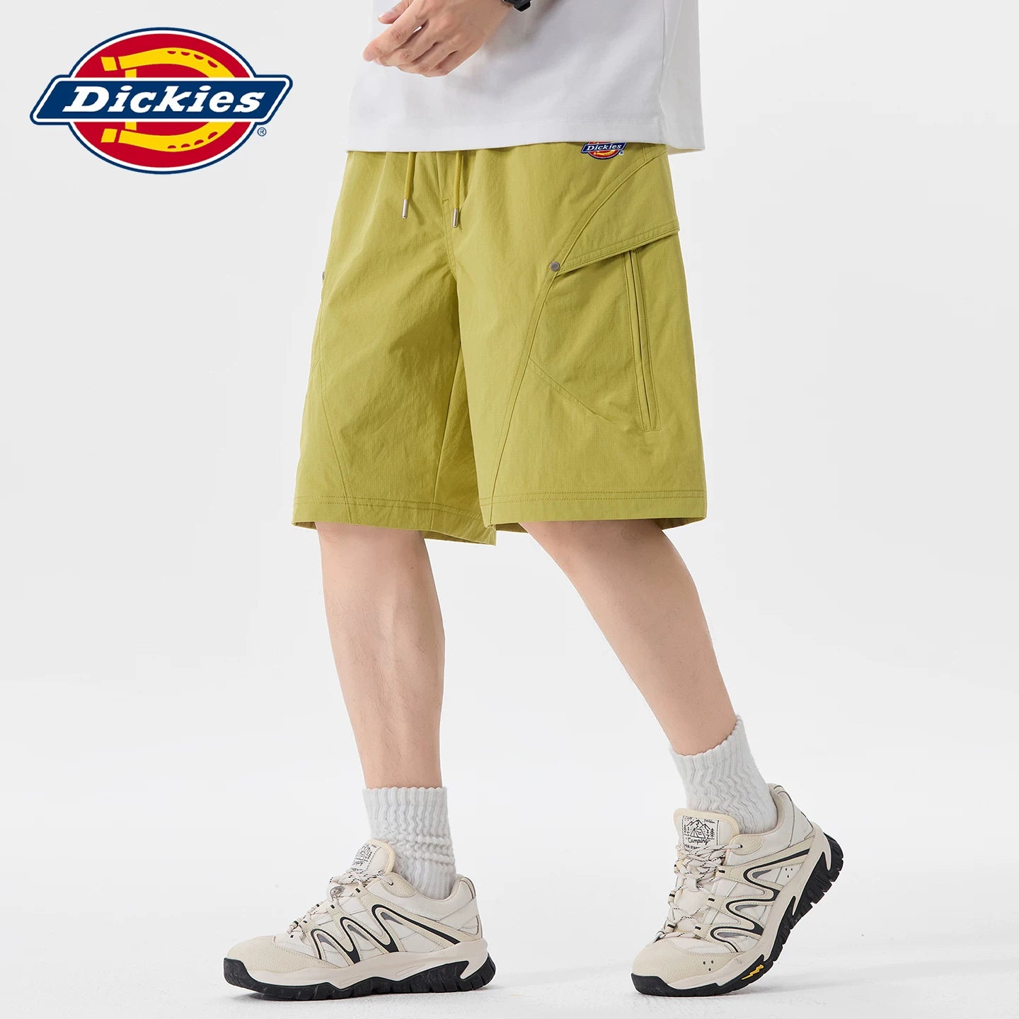 Dickies Cool Summer American Trendy Brand Casual Shorts for Men, Thin, Breathable, Sports Straight Leg Pants Y