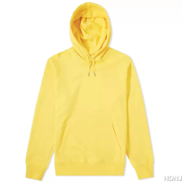 2020 hoodie yarn round simple solid color hooded hooded long sleeved jacket loose couple men's and women's plus velvet top