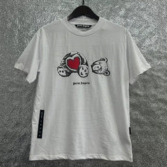 Palm Angel Headless Bear Fish Men's Round Neck T-shirt Angels Summer Loose PA Top Hoodie Short Sleeve (12)