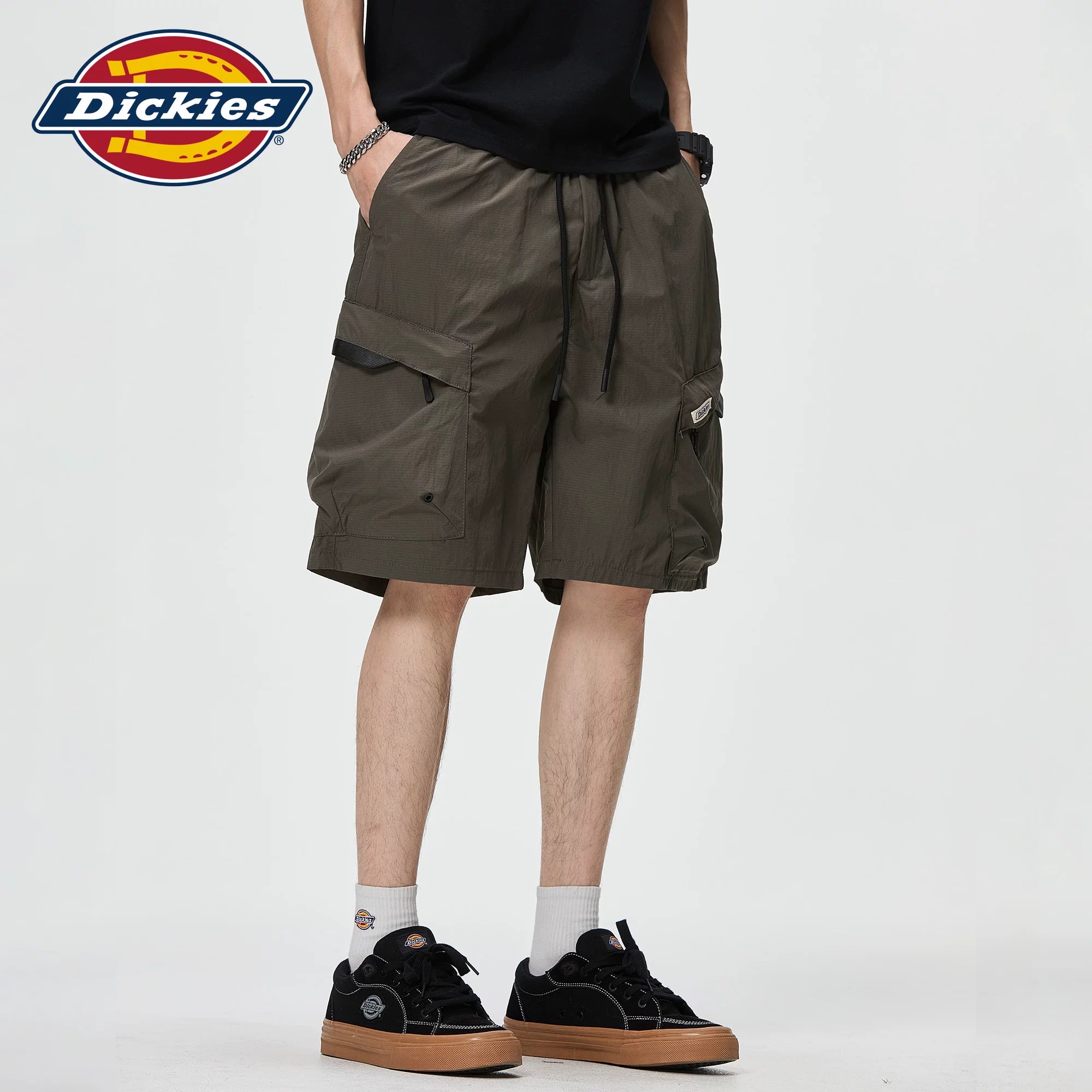 Dickies Cool American workwear shorts for men in summer, thin, loose, straight leg, plus size 5, casual pants M