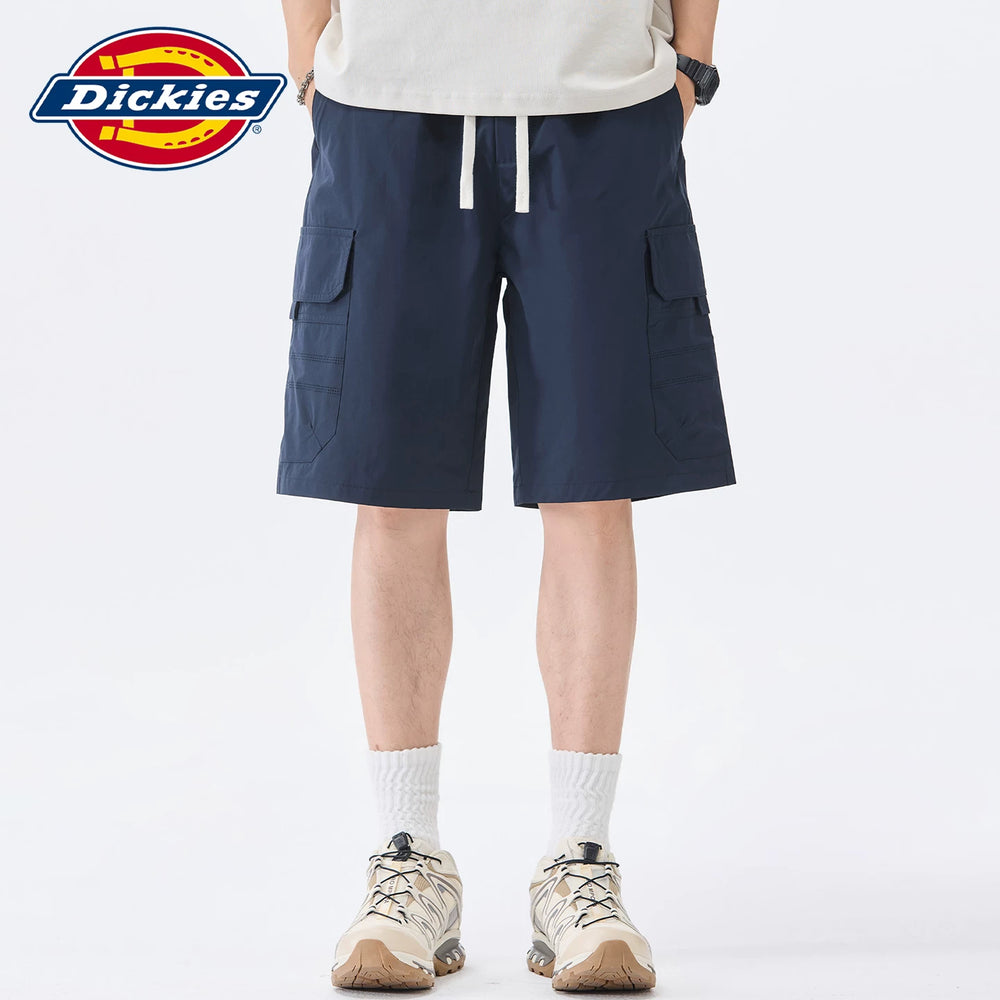 Dickies帝酷适复古工装休闲短裤男士夏季大口袋薄款直筒五分裤子Y