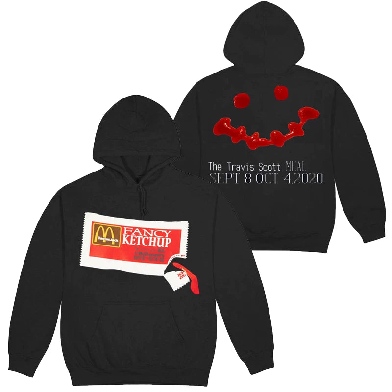Rapper Travis Scott Travis Scott Owl Pharaoh High Street Hoodie