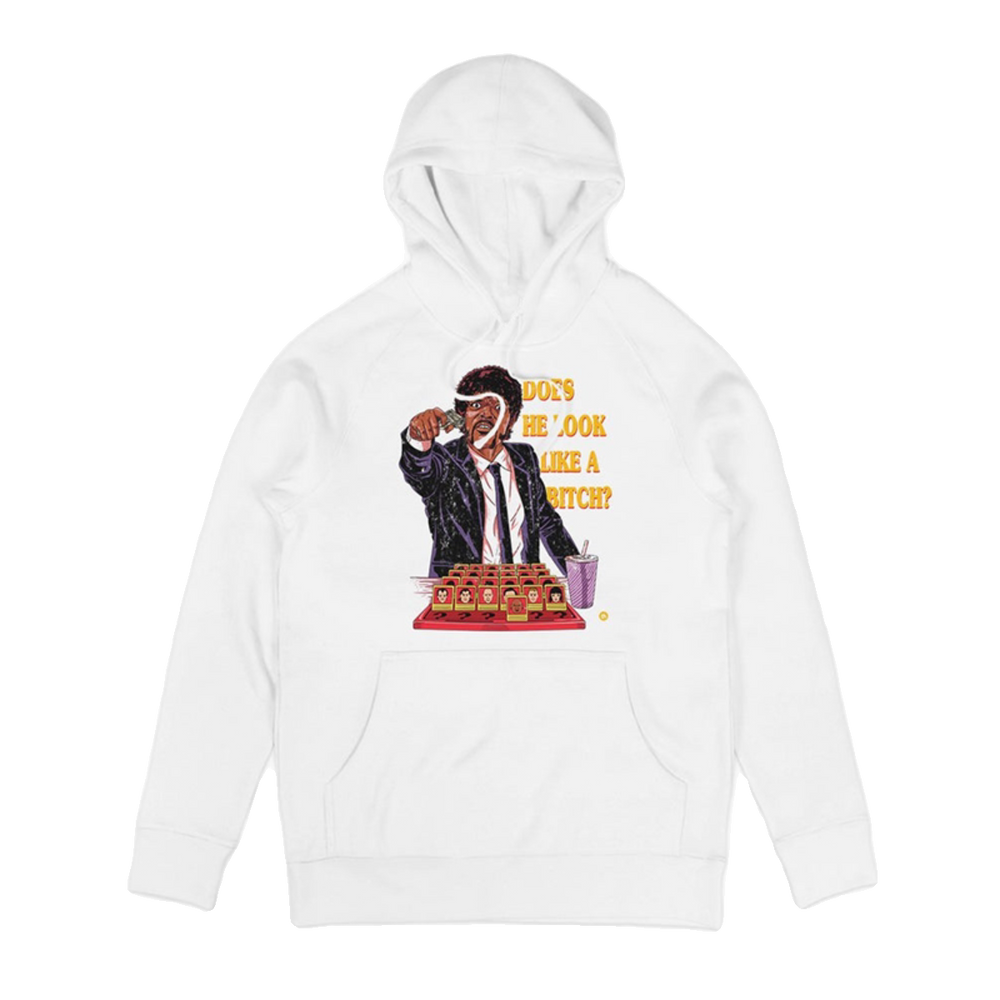 20023 New Vulgar Novel Movie Co branded Trendy Brand Autumn and Winter Thick Cotton Men's Vintage Hoodie