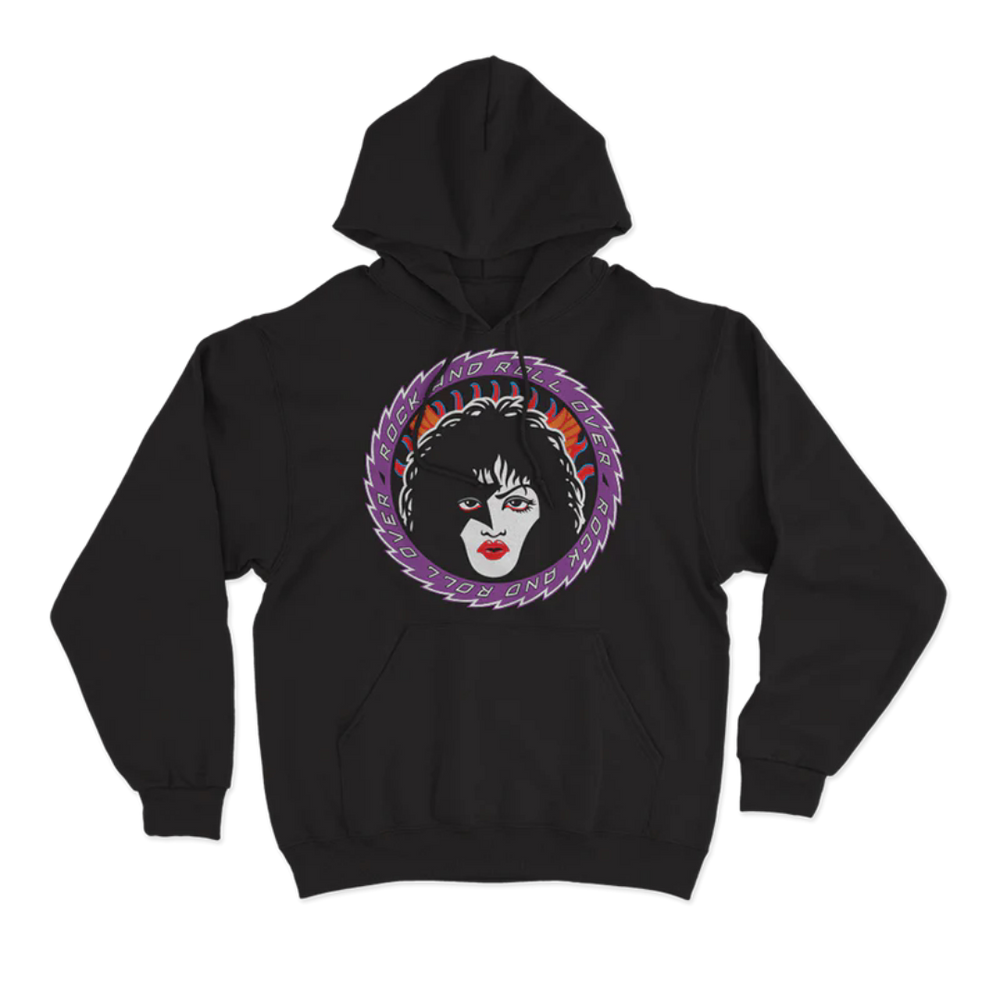 Autumn and Winter Kiss American Retro Rock Heavy Band Dark Men's Cotton Loose Hoodie Hoodie Hoodie Men's Sweatshirt