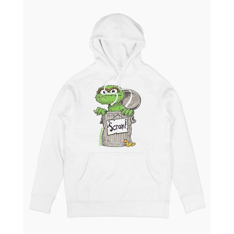 SESAME STREET FRIENDS芝麻街朋友 经典古着高街vintage连帽卫衣