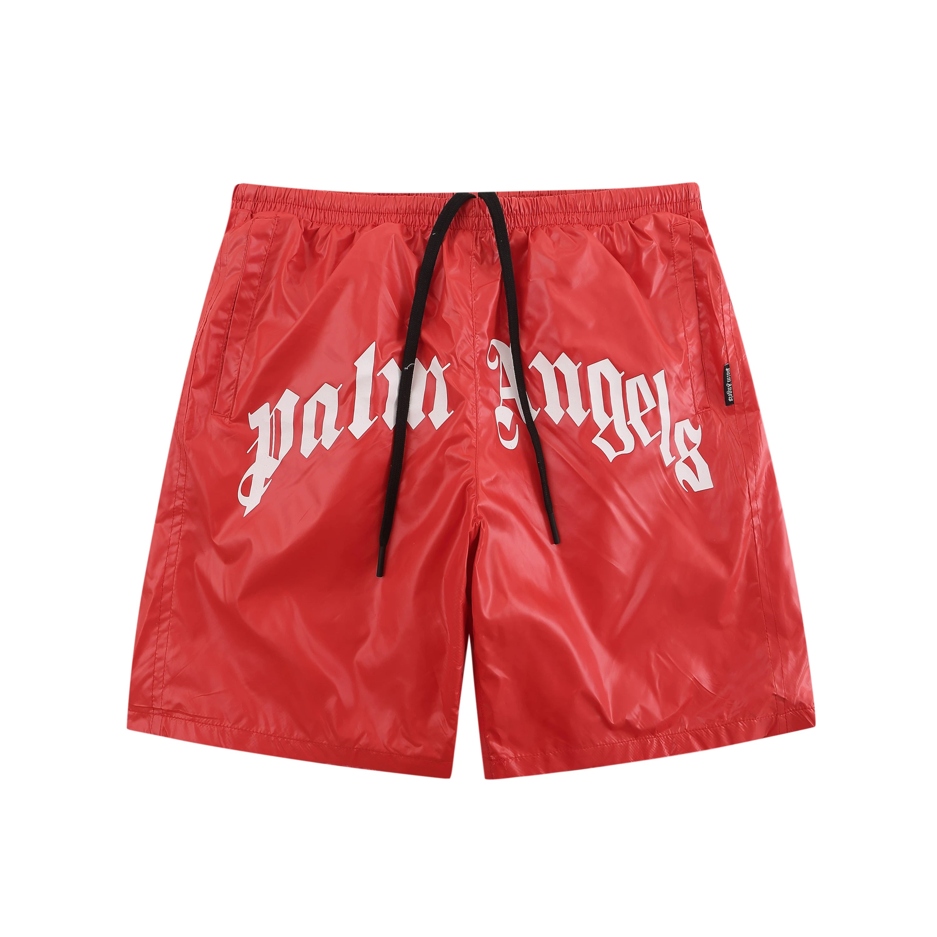 Palm Angel quick drying fabric Angels letter print men's and women's summer thin shorts casual five quarter pants (5)