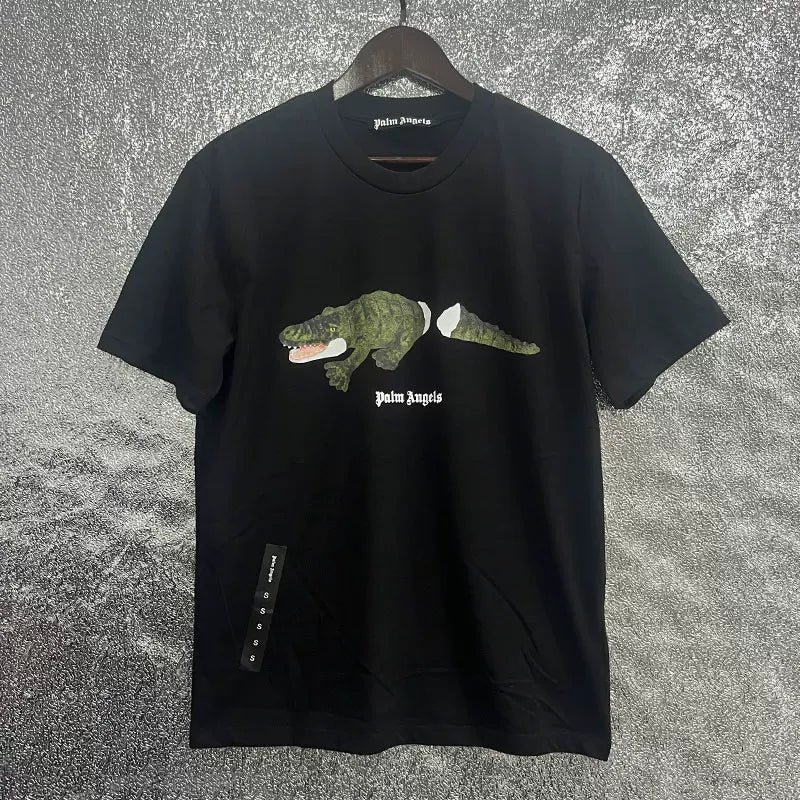 Palm Angel Headless Bear Fish Men's Round Neck T-shirt Angels Summer Loose PA Top Hoodie Short Sleeve (4)