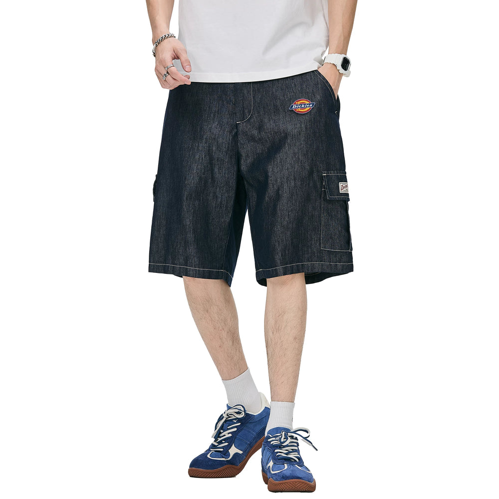 Diesel Dickies work clothes denim shorts men's summer ice silk American retro five quarter pants M