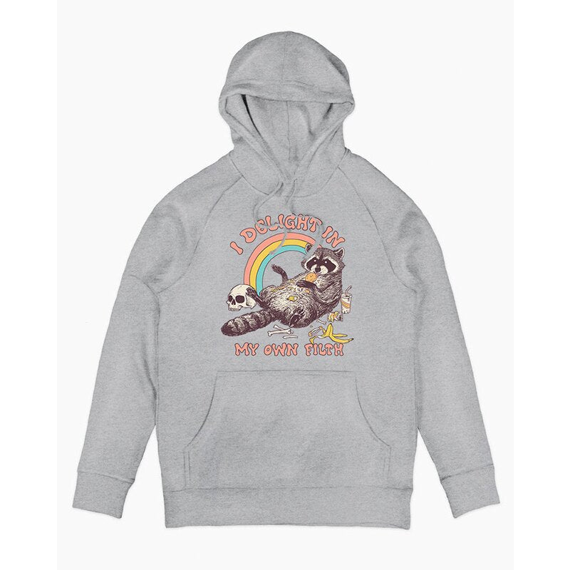 New UNICORNS unicorn niche classic simple European and American style vintage hoodie
