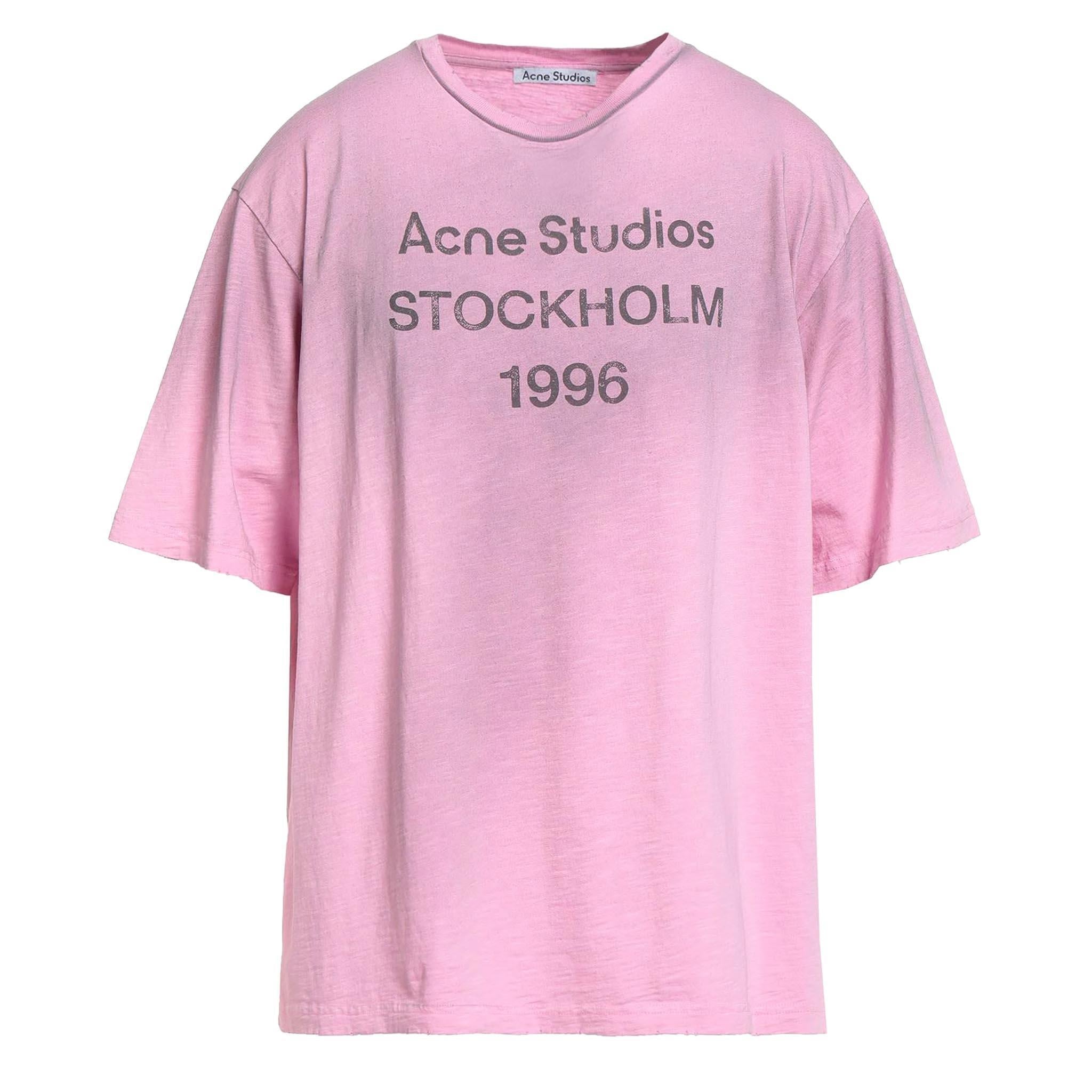 [Acne Studios] Logo T-Shirt - Relaxed Fit