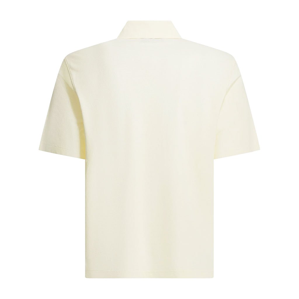 [Ami Paris] Boxy Fit Polo With Ami De Coeur Knitted Patch