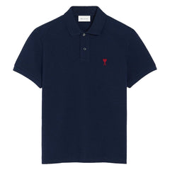 [Ami Paris] Red Ami De Coeur Polo Shirt